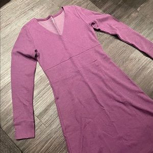 Size Small Purple Horny Toad Wrap Dress with Pocket - New